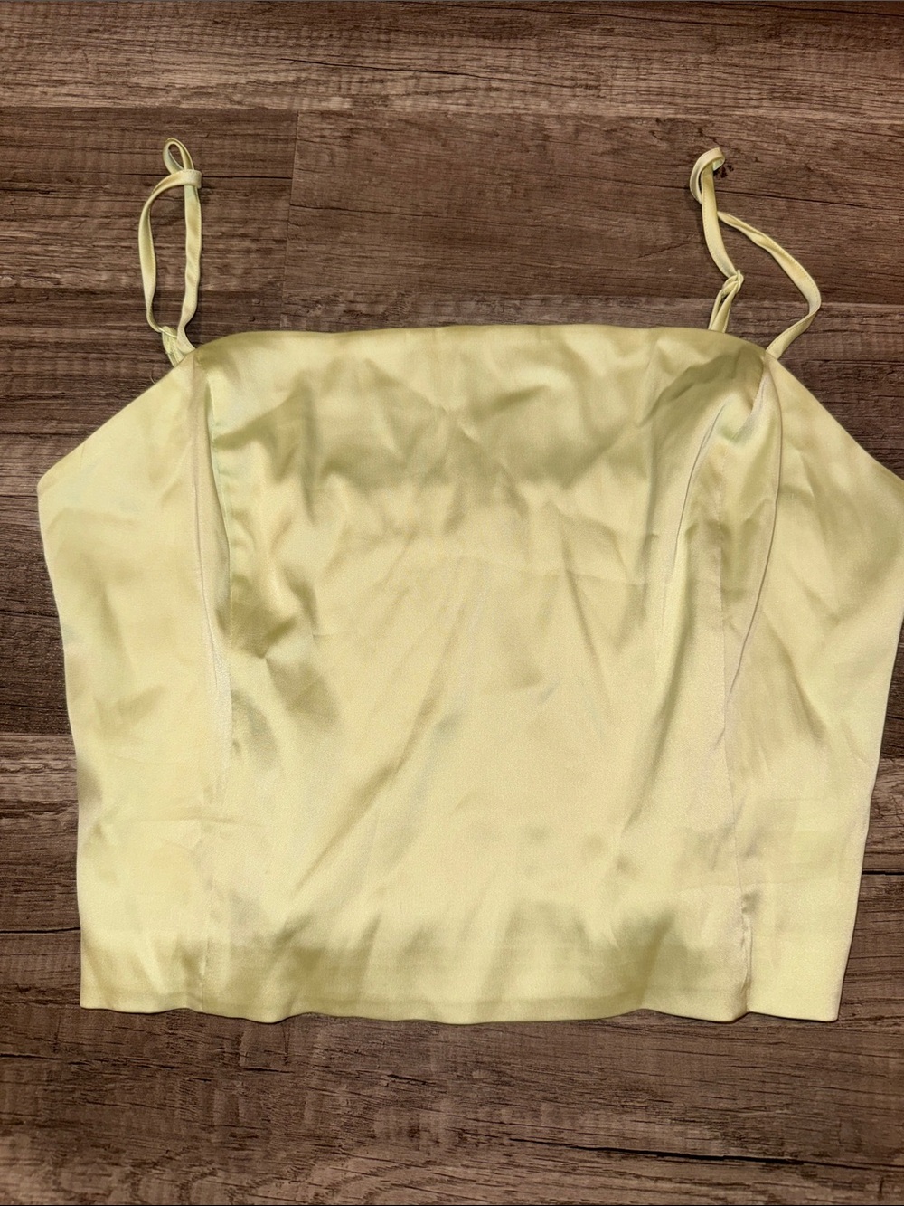 Sunday Best Cream Spaghetti-Strap Camisole